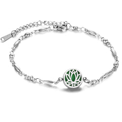 Adjustable Aromatherapy Essential Oil Diffuser Bracelet