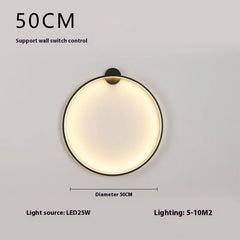 Luna Round Bedside Wall Lamp