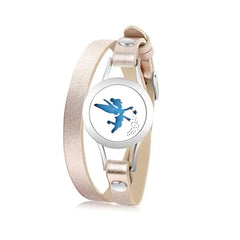 Stainless Steel Hollow Essential Oil Diffuser Bracelet