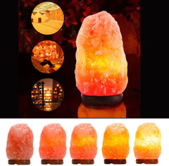 Creative Crystal Salt Lamp Night Light for Bedside