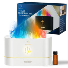 Vibrant Aroma Diffuser with LED Flame